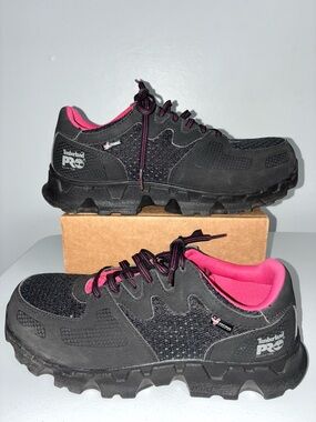 Timberland Women's Pro Powertrain Alloy Toe Work Shoes Size 10 M